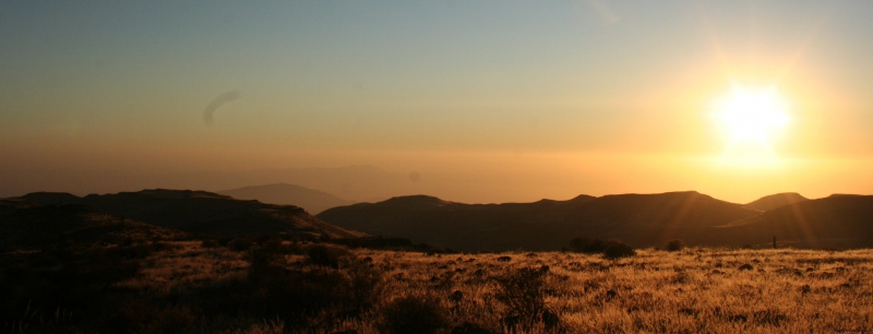 Sunset in Peru