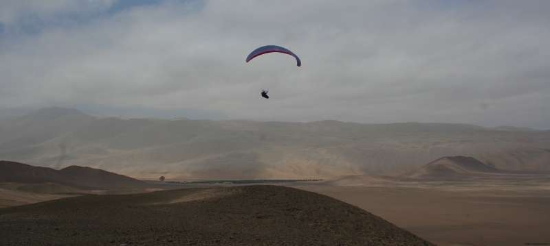 Paraglider in Peru