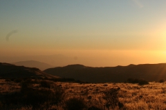 Sunset in Peru