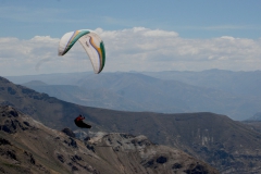 Paraglider in Peru