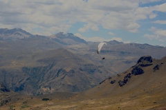 Paraglider in Peru