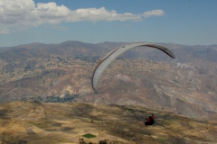 Paraglider in Peru